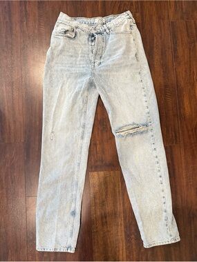 Free People Light Wash Women’s  Jeans - Classic Straight Fit 28